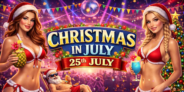 House Eclipse Christmas in July